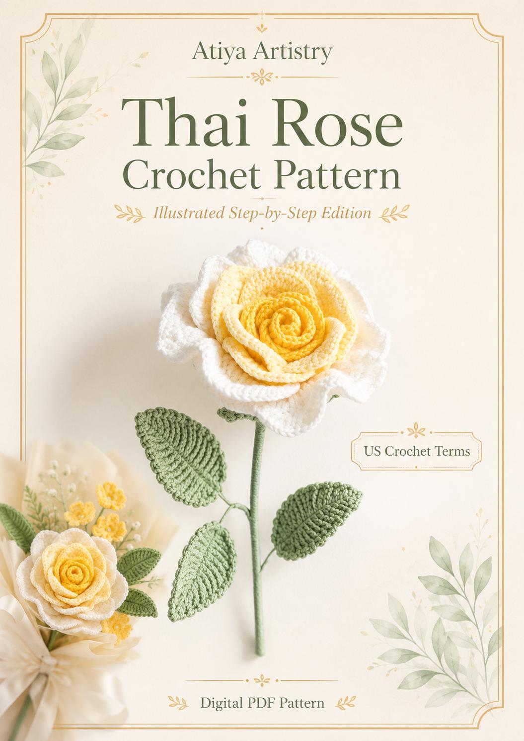 Realistic Crochet Rose Pattern: Beginner Guide